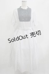 axes femme / フレンチマリンストライプワンピース Free 白/グレー H-25-07-13-010-AX-OP-NS-ZH
