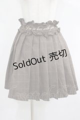 Ank Rouge / チェックスカート M ブラウン H-25-07-13-017-CA-SK-NS-ZH