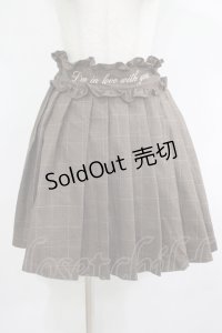 Ank Rouge / チェックスカート M ブラウン H-25-07-13-017-CA-SK-NS-ZH