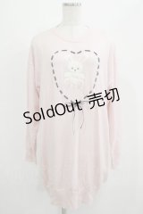 Honey Cinnamon / ハニーちゃんニットワンピース Free ピンク H-25-07-13-021-LO-OP-NS-ZH