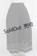 an another angelus / 裾ライン変形プリーツスカート Free CHARCOAL H-25-07-13-022-CA-SK-NS-ZH