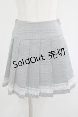 DearMyLoveRose / レーステーププリーツスカート M ブラック H-25-07-13-024-EL-SK-NS-ZH