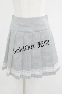 DearMyLoveRose / レーステーププリーツスカート M ブラック H-25-07-13-024-EL-SK-NS-ZH