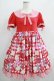 画像1: Angelic Pretty / Sweet Cherry Margaretカットワンピース Free アカ H-25-07-14-001-AP-OP-NS-ZH (1)