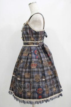 画像2: Angelic Pretty / Antique Crownジャンパースカート Free グレー H-25-07-14-003-AP-OP-NS-ZH