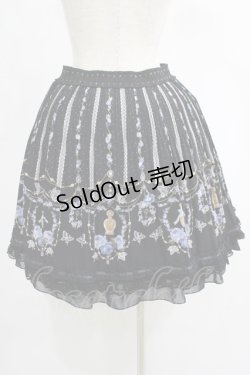 画像3: axes femme / パネル香水瓶柄プリーツスカート M ブラック H-25-07-14-026-AX-SK-NS-ZH