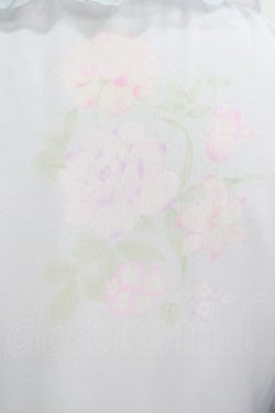 画像4: To Alice / 花柄シフォンワンピース M サックス H-25-07-14-029-LO-OP-NS-ZH