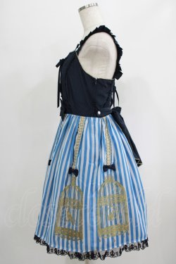 画像2: Angelic Pretty / Lucienne Dreamジャンパースカート Free ネイビー H-25-07-14-032-AP-OP-NS-ZH