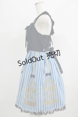 画像2: Angelic Pretty / Lucienne Dreamジャンパースカート Free ネイビー H-25-07-14-032-AP-OP-NS-ZH