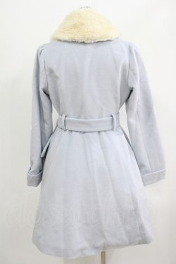 画像3: axes femme POETIQUE / 雪の結晶刺繍コート M サックス H-25-07-14-036-AX-CO-NS-ZH