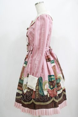 画像2: Angelic Pretty / Memorial Libraryワンピース Free ピンク H-25-07-14-038-AP-OP-NS-ZH