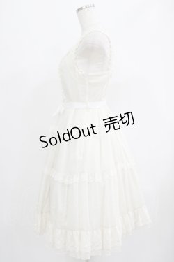 画像2: Innocent World / マリアンヌジャンパースカート Free 生成り H-25-07-14-040-IW-OP-NS-ZH