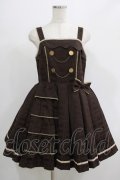 Angelic Pretty / Melty Royal Chocolateジャンパースカート Free ビター H-25-07-14-041-AP-OP-NS-ZH