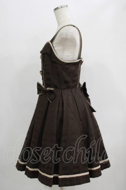 画像2: Angelic Pretty / Melty Royal Chocolateジャンパースカート Free ビター H-25-07-14-041-AP-OP-NS-ZH