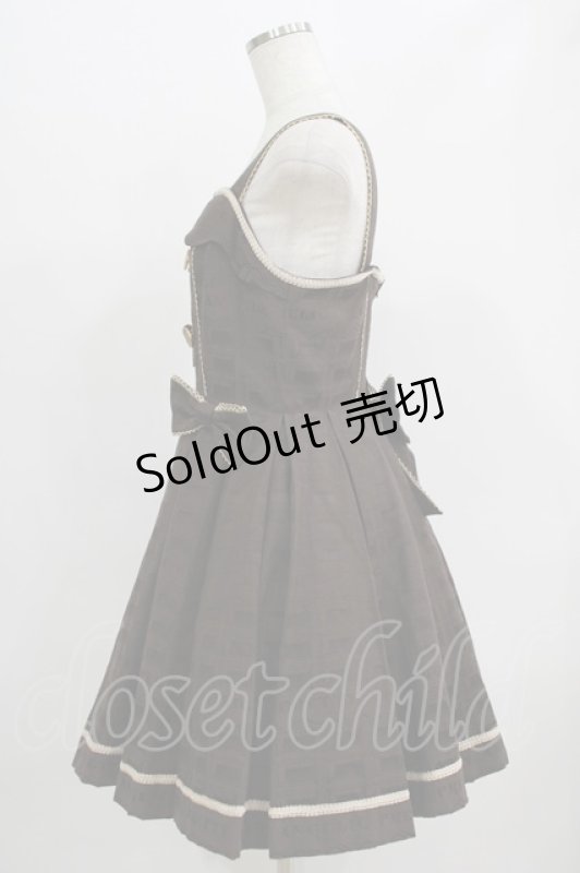 画像2: Angelic Pretty / Melty Royal Chocolateジャンパースカート Free ビター H-25-07-14-041-AP-OP-NS-ZH (2)