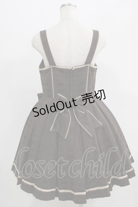 画像3: Angelic Pretty / Melty Royal Chocolateジャンパースカート Free ビター H-25-07-14-041-AP-OP-NS-ZH (3)