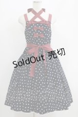 metamorphose / サーキュラードットジャンパースカート Free ネイビー H-25-07-14-005-ME-OP-NS-ZH