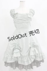 Victorian maiden / フェアリードールパフスリーブドレス Free Forest green H-25-07-14-043-CL-OP-NS-ZH