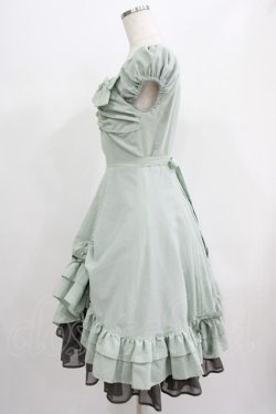 画像2: Victorian maiden / フェアリードールパフスリーブドレス Free Forest green H-25-07-14-043-CL-OP-NS-ZH