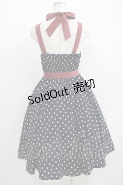 画像3: metamorphose / サーキュラードットジャンパースカート Free ネイビー H-25-07-14-005-ME-OP-NS-ZH