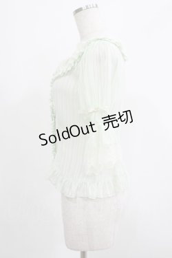 画像2: BABY,THE STARS SHINE BRIGHT / ストライプパティシエールブラウス Free ミント H-25-07-14-048-BA-BL-NS-ZH