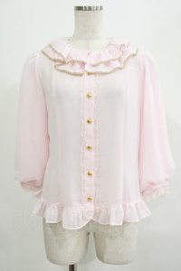 Angelic Pretty / Moonlightブラウス Free ピンク H-25-07-14-049-AP-BL-NS-ZH