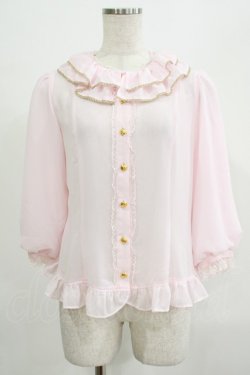 画像1: Angelic Pretty / Moonlightブラウス Free ピンク H-25-07-14-049-AP-BL-NS-ZH