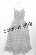 axes femme POETIQUE / フリルデザインキャミワンピース M グリーン H-25-07-14-1001-AX-OP-NS-ZH