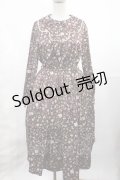 Fi.n.t / ティータイム柄ワンピース Free BROWN H-25-07-14-1012-CA-OP-NS-ZH