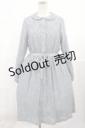 Fi.n.t / 総レース丸衿ワンピース Free ブルーグレー H-25-07-14-1013-CA-OP-NS-ZH