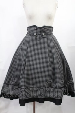 画像1: axes femme / ダブル釦フィッシュテールスカート Free グレー H-25-07-14-1002-AX-SK-NS-ZH