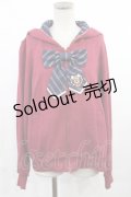 Angelic Pretty / Bunny High Schoolパーカ Free ワイン H-25-07-14-1027-AP-TO-NS-ZH