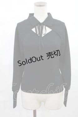 画像1: an another angelus / ボレロアンサンブルニット Free BLACK H-25-07-14-1030-CA-TO-NS-ZH