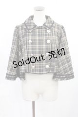 axes femme POETIQUE / ダブルボタンケープジャケット M グリーン H-25-07-14-1034-AX-JA-NS-ZH