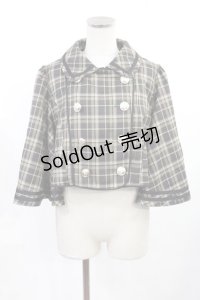 axes femme POETIQUE / ダブルボタンケープジャケット M グリーン H-25-07-14-1034-AX-JA-NS-ZH