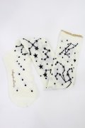 Angelic Pretty / Cosmicオーバーニー  オフ H-25-07-14-1037-AP-ZA-NS-ZH