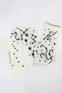 Angelic Pretty / Cosmicオーバーニー  オフ H-25-07-14-1037-AP-ZA-NS-ZH