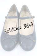 F&A / リボンストラップパンプス L/24.5cm ネイビー H-25-07-14-1039-LO-ZA-NS-ZH
