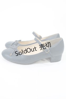 画像2: F&A / リボンストラップパンプス L/24.5cm ネイビー H-25-07-14-1039-LO-ZA-NS-ZH