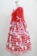 画像2: Angelic Pretty / Sweet Cherry Margaretカットワンピース Free アカ H-25-07-14-001-AP-OP-NS-ZH (2)