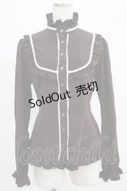 画像1: metamorphose / 英国探偵ミステリア　エミリーブラウス Free ブラウン H-25-07-14-052-ME-BL-NS-ZH