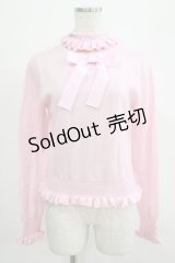 Angelic Pretty / Cuteリボンタートルニット Free ピンク H-25-07-14-060-AP-TO-NS-ZH