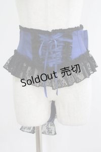Enchantlic Enchantilly / ローズレースリボンコルセット Free ブルー H-25-07-14-061-LO-SK-NS-ZH