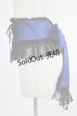 画像2: Enchantlic Enchantilly / ローズレースリボンコルセット Free ブルー H-25-07-14-061-LO-SK-NS-ZH