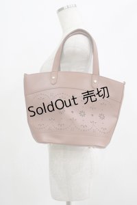 m petit by misako / AMハナパンチング2WAYバッグ  ブラウン H-25-07-14-063-LO-BG-NS-ZH