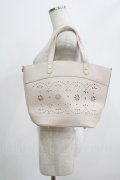 m petit by misako / AMハナパンチング2WAYバッグ  アイボリー H-25-07-14-064-LO-BG-NS-ZH