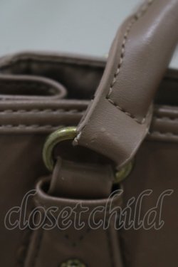 画像4: axes femme / ポケット付タテ型A4トート  ブラウン H-25-07-14-066-AX-BG-NS-ZH