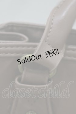 画像4: axes femme / ポケット付タテ型A4トート  ブラウン H-25-07-14-066-AX-BG-NS-ZH