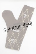 metamorphose / fortune tarotオーバーニー  ブラウン H-25-07-14-068-ME-ZA-NS-ZH