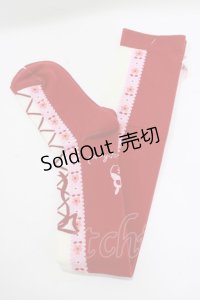 metamorphose / チロリアンリボンオーバーニー  レッド H-25-07-14-071-ME-ZA-NS-ZH